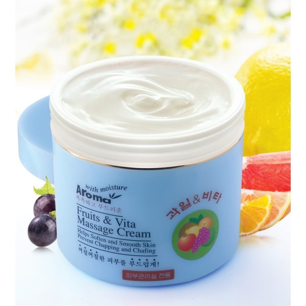 Kem massage trái cây và vitamin chống lão hoá AROMA fruit & vita massage cream