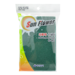 Cước rửa chén xanh Sun Flower (3 miếng)