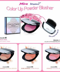 Phấn Má Hồng Siêu Mịn Mira Aroma Color Up Powder Blusher